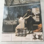 80x100 Osmanlı Türk Hamamı Keseci Digital Baskı Pano