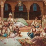 80x140 Osmanlı Türk Hamamı Sultan Sefası Dijital Baskı Pano