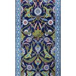 80x200 Cm ED 642 Zeminli Rumi Desenli El dekoru Çini Pano