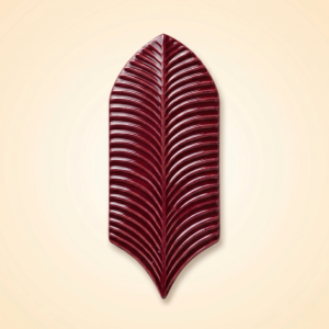 9X20 Palm Life Bordo Çini Seramik