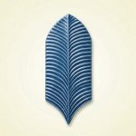 9x20 Palm Life Petrol Mavisi Çini Seramik