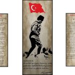 Kahve Atatürk Köşesi Digital Seramik Baskı Pano Çalışması